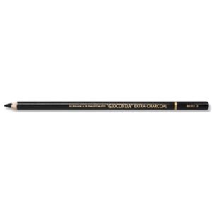 Lapiz Carbón Negro Extra Koh i noor
