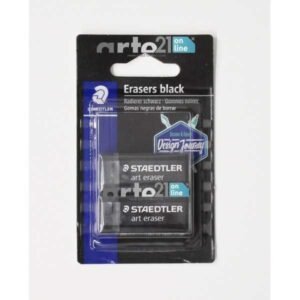 Gomas de Borrar Rasoplast negro (2unid) STAEDTLER