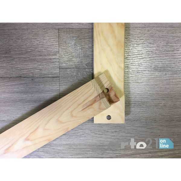 Travesaño Pino para Bastidor. 89 cms.