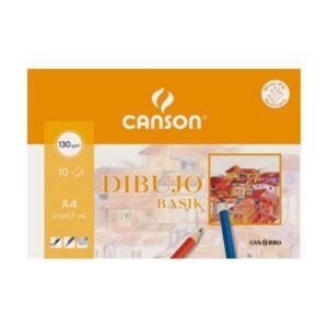Pack 10 Hojas CANSON Basik A4 130gr