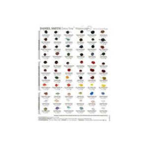 DOT CARD DANIEL SMITH. Carta Colores 66 Colores
