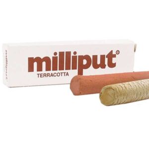 MILLIPUT. Masilla Epoxídica Bicomponente. Terracota