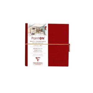 Bloc Cosido Paint´On 250gr 64 paginas 19x19cm. Blanco con Goma