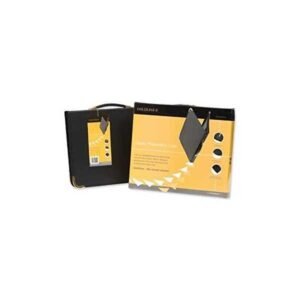GOLDLINE CLAIREFONTAINE Maletin Clasificador de Vinilo en Negro A4