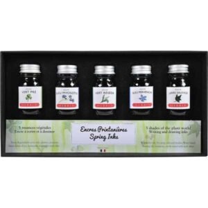 Set de 5 Frascos Tinta J. Herbin Colores Primavera