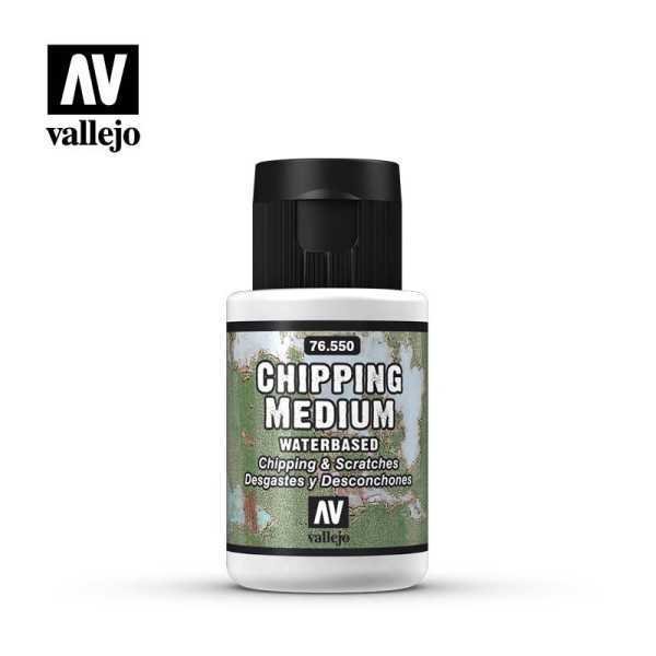 CHIPPING MEDIUM Vallejo 35 ml. Desgastes y desconchones