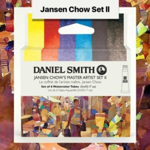 Acuarela DANIEL SMITH. Jansen Chow set 2. 6 colores. 5 ml.