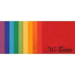 Pack 10 Hojas A3 Canson Mi-Teintes Colores Vivos