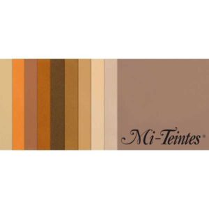Pack 10 Hojas A3 Canson Mi-Teintes Tonos Tierra