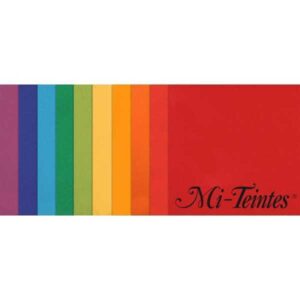 Pack 10 Hojas 50x65 Canson Mi-Teintes Tonos Vivos