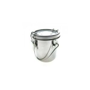 Lavapinceles de acero inox. con tapa hermético 8,5cm.