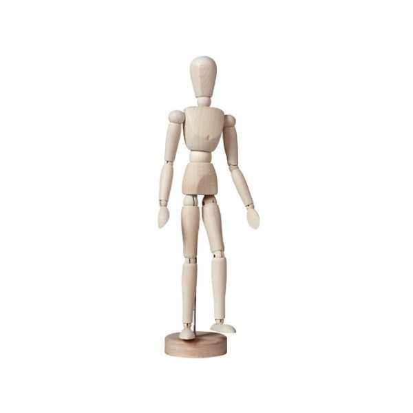 Maniquí Articulado Masculino 50cm.