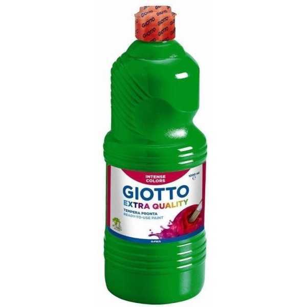 Tempera Giotto Lista 1000ml. Verde Oscuro