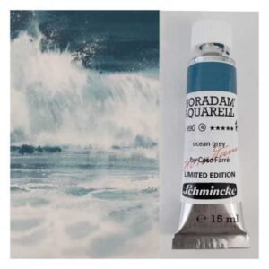 Acuarela SCHMINCKE HORADAM. Ocean Grey by Cesc Farré 15ml.