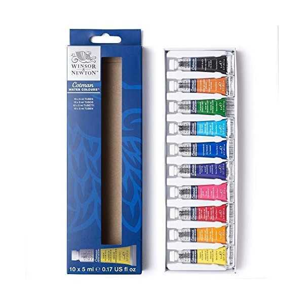 Acuarela Cotman Set 10 tubos de 5ml.