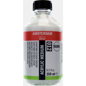 Medium para Acrilico Brillante Amsterdam 250ml.