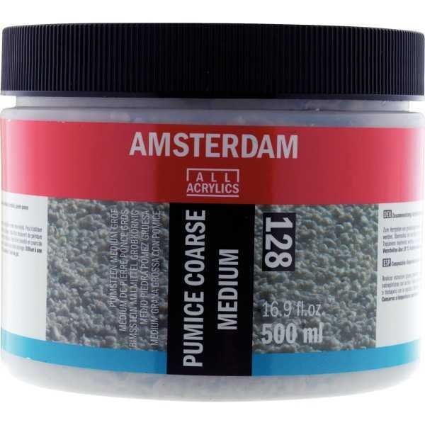 AMSTERDAM Medium Acrilico Piedra Pomez Gruesa 500ml