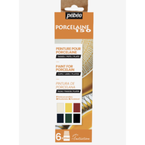 Set Iniciación PEBEO PORCELAINE 150 6x20ml. Nº1