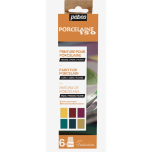 Set Iniciación PEBEO PORCELAINE 150 6x20ml. Nº2