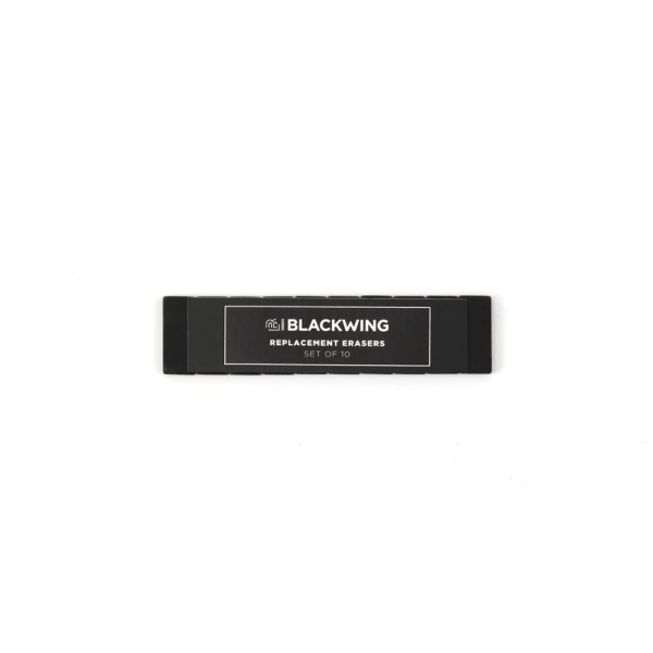 Blackwing Paquete de 10 gomas NEGRO
