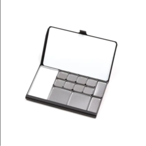 Caja Paleta de Bolsillo Art Toolkit (92mm. x 64mm.) Inoxidable Imantada Godets tamaños surtidos NEGRA