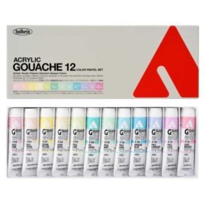 HOLBEIN ACRYLA GOUACHE Colores PASTEL