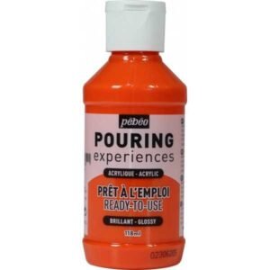 Pintura Para Pouring PEBEO 118ml. - BLANCO TITANIO