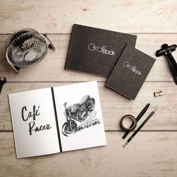 Cuaderno Graf´book Clairefontaine Cosido 360º 100gr 100Hojas