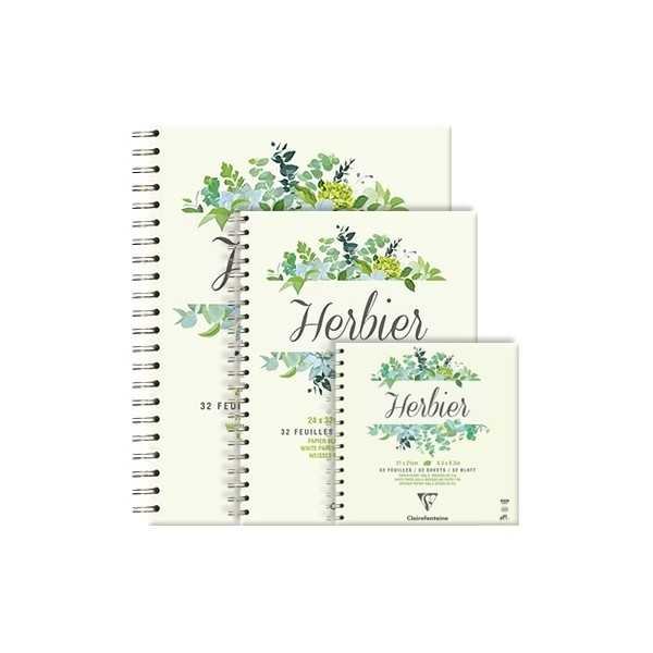 Cuaderno Espiral Clairefontaine Herbario 180gr.