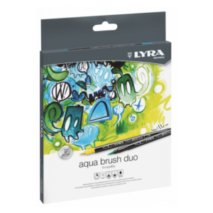 Rotuladores LYRA Aqua Brush Duo. 12 unidades