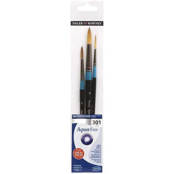 Pinceles Aquafine Set 3