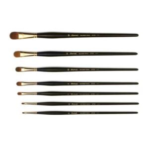 Pinceles RAPHAEL GOLD Kolinsky Lengua de Gato Ref. 8728 - 10