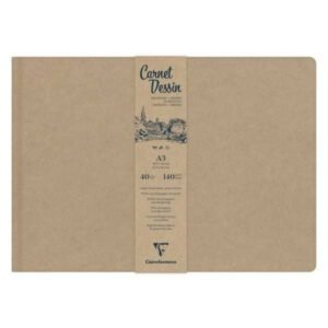 Clairefontaine Cuaderno de Viaje de Tapa Dura 40H 140gr.
