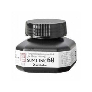 Tinta Kuretake Sumi Ink Negro 60ml.