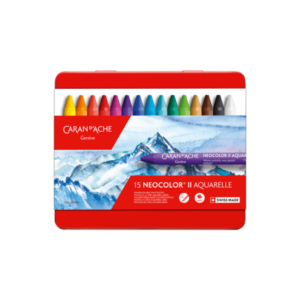 NEOCOLOR II CARAN D ACHE CAJA 15 CERAS ACUARELABLES