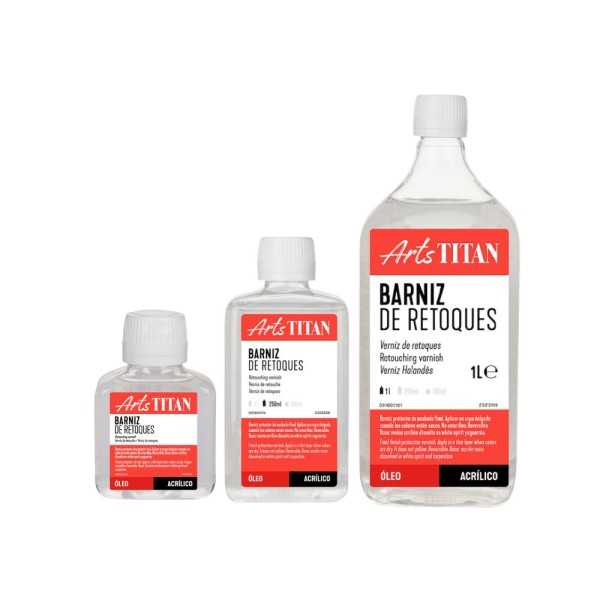 TITAN Arts Barniz Retoques