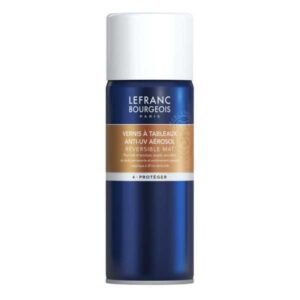 LEFRANC BOURGEOIS Barniz Superfino en Spray para Pinturas 400ml.