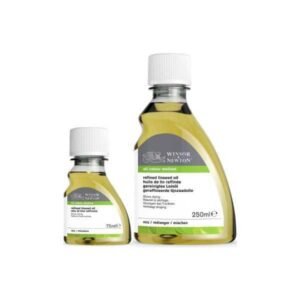 WINSOR&NEWTON Aceite de Linaza Refinado Artists - Frasco 75ml.