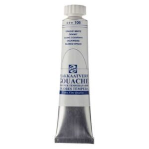 TALENS GOUACHE BLANCO EXTRA OPACO TUBO 20ML.