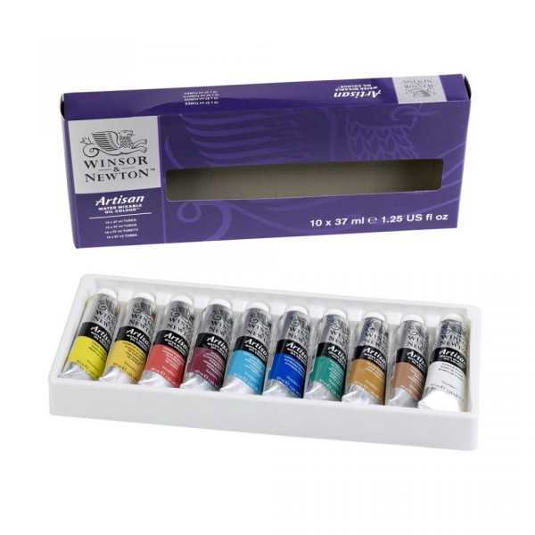 ARTISAN Winsor&Newton Oleo Miscible al Agua 10 tubos de 37ml.