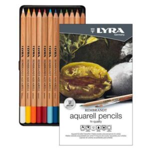 Caja de Lápices LYRA REMBRANDT AQUARELL 12 Colores