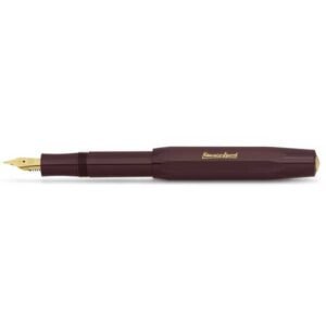 KAWECO CLASSIC SPORT Pluma Estilográfica Bourdeaux + Clip