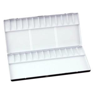 HOLBEIN Paleta Aluminio. 26 pocillos. 1130-80