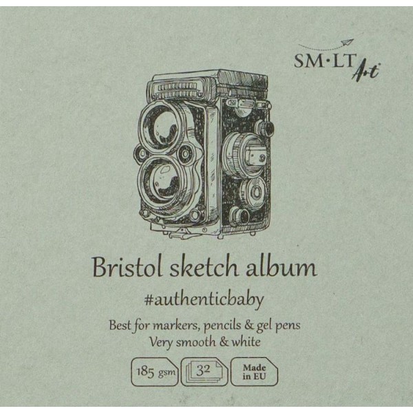 SM·LT Mini Álbum BRISTOL 9x9cm. 185gr. 32Hojas