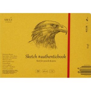 Album SM·LT Papel Kraft BOCETOS 17,6x24,5cm. 90gr. 24 Hojas