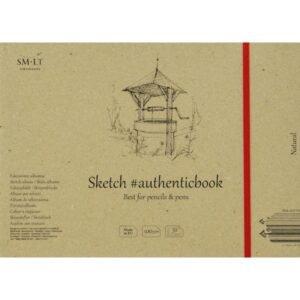 Album SM·LT Papel NATURAL BOCETOS 17,6x24,5cm. 100gr. 32 Hojas