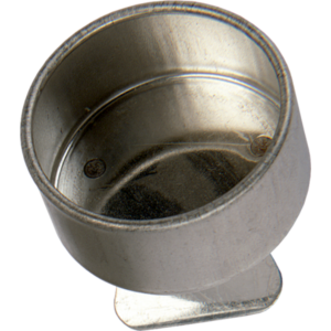 Aceitera de Metal para Paleta – Sin Tapa, 40 mm de Diámetro