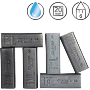 DERWENT XL Grafito Blocks - MEDIUM