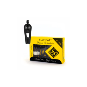 Ganchos FLOREAT WANDHAKEN nº 1. 8 unidades NEGRO