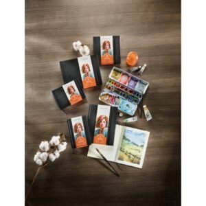 HAHNEMÜHLE WATERCOLOUR BOOK DECKLE EDGE 100% ALGODÓN 250 G